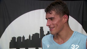 Luka Garza speaks after pro-am