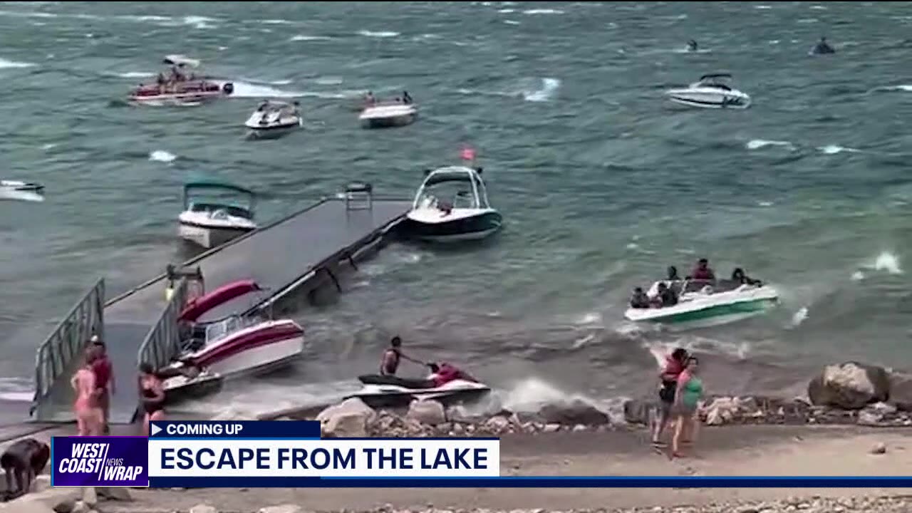 Boats damaged on Lake in Arizona | West Coast Wrap