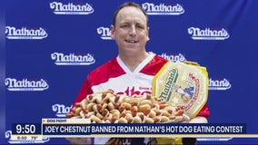 Talkers: Joey Chestnut banned from hot dog contest