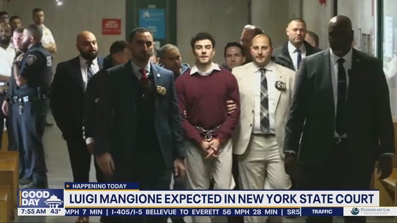Luigi Mangione expected in New York court