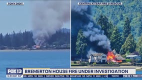 Bremerton house fire under investigation