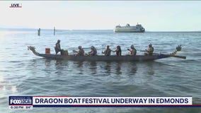 Dragon Boat Festival underway in Edmonds