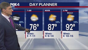 Dallas Weather: June 19 evening forecast