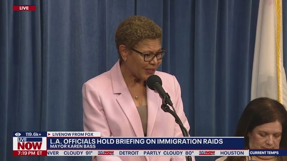 Mayor Bass on immigration raids in Los Angeles