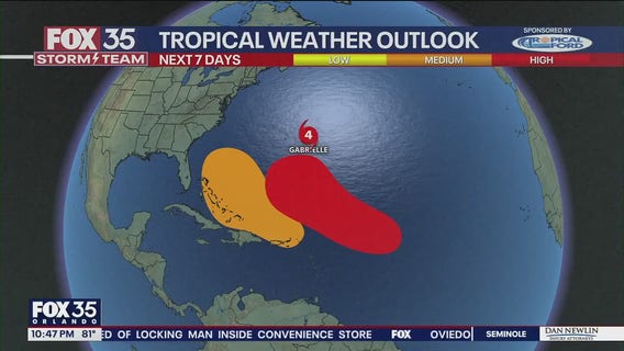 National Hurricane Center: Hurricane Gabrielle strengthens into powerful Category 4 storm