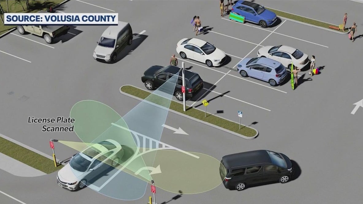 Volusia County's new beach parking pass program