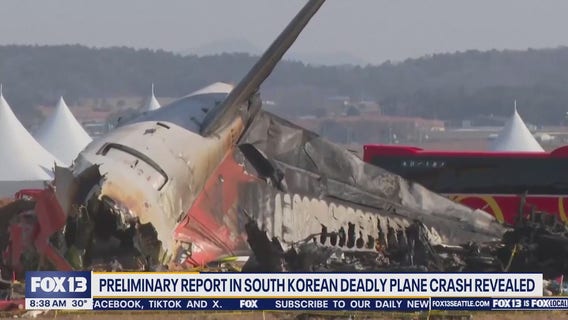 Preliminary report in South Korean deadly plane crash revealed