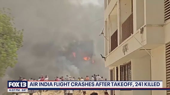 Air India flight crashes after takeoff, kills 241 people