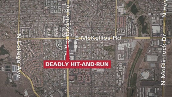 Deadly hit-and-run leads to foot pursuit