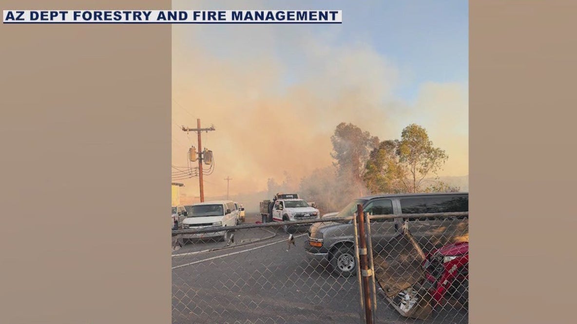 Forward progress stopped on Aztec Fire