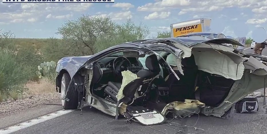 3 dead in U.S. 93 crash near Wickenburg