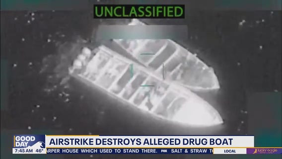 US airstrike destroys another alleged Venezuelan drug boat