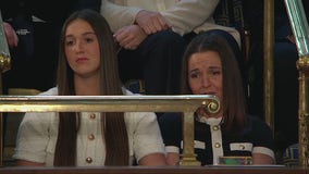 Laken Riley's mom, sister recognized by Trump during Congressional address