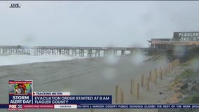 Evacuation orders in place as strong wind, rain, surf batter Flagler Beach