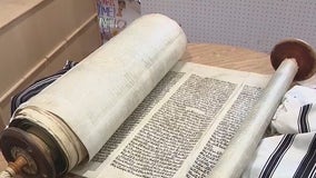 Torah scrolls saved from fire at Florida synagogue