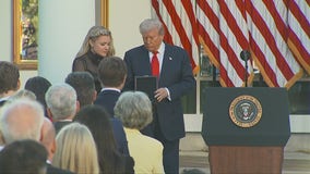 Erika Kirk speaks after Trump posthumously awards Charlie Kirk Medal of Freedom