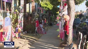 Anti-Trump Halloween display attracts attention in Alameda