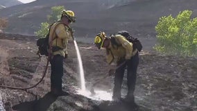 Crews mostly contain Patterson Fire near Altamont Pass