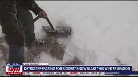 Detroit prepares for biggest snow blast this season
