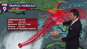 Hurricane Milton pushes toward Florida as Cat 4