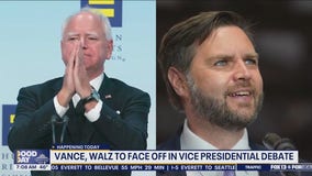 Vance, Walz to face off in tonight's Vice Presidential debate