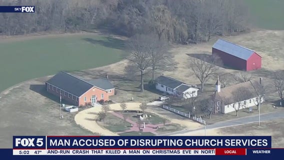 Maryland man arrested after pouring whiskey in holy water at Christmas Eve mass