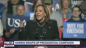 Harris campaigns in Pennsylvania before Election Day