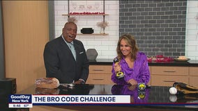 Rosanna Scotto tries the Bro Code Challenge