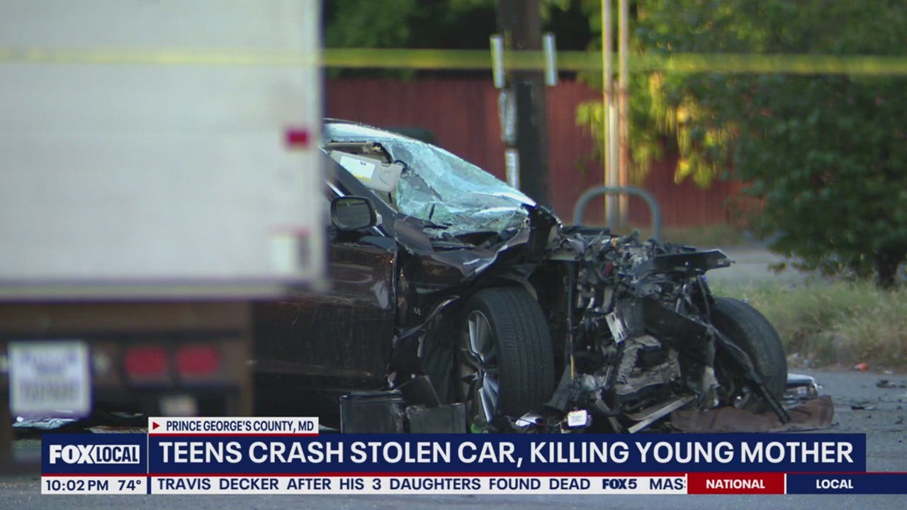 Maryland Mother Killed by Teens Driving Stolen Car