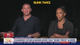 Channing Tatum & Naomi Ackie talk "Blink Twice"