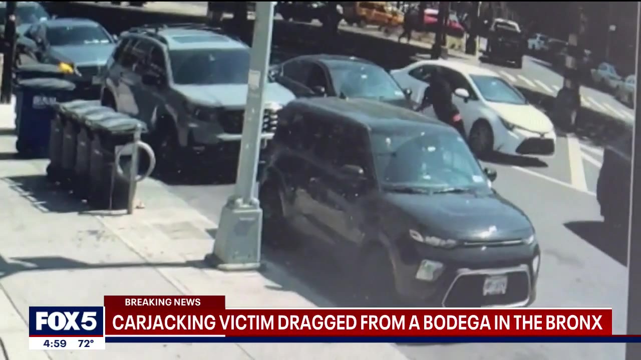 Car owner dragged, injured trying to stop carjacker in Bronx