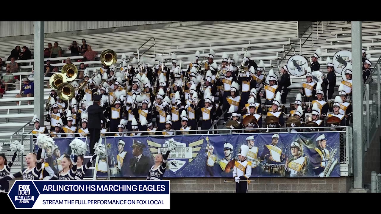 FOX LOCAL Halftime Show: Arlington High School Marching Band