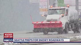 Seattle preps for snowy roadways