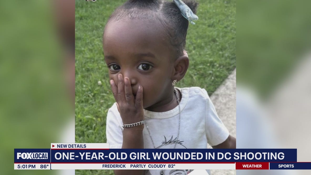 One-year-old girl shot in arm in SE DC