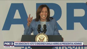 WA Democrats, Obamas endorse VP Harris as presidential nominee