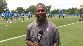 WATCH - Lions minicamp day 2 - Woody reports from Allen Park