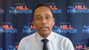 Hill Harper, Elissa Slotkin trade jabs on the campaign trail