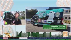 Palm Bay Police on sweet patrol with Frosty Five-O