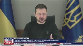 Zelenskyy marks 1,000 days of war for Ukraine