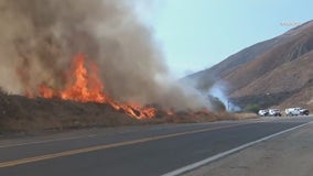 San Jacinto brush fire grows to 650 acres