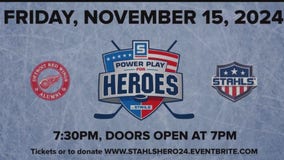 Stahls' Power Play for Heroes Charity Hockey Game