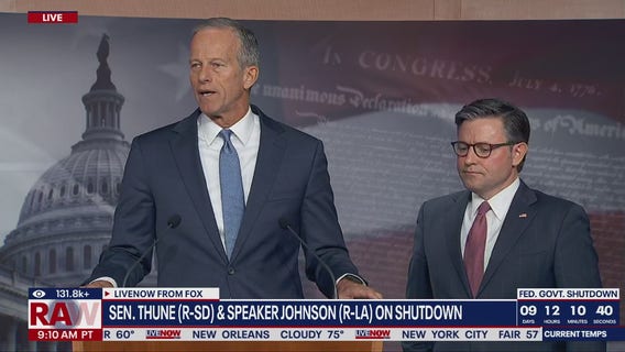 Sen. Thune & Speaker Johnson on shutdown