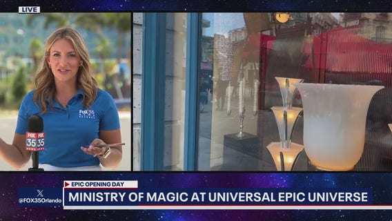 Epic Universe: new Harry Potter wands on display