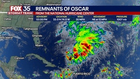 Oscar no longer a tropical system