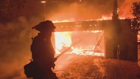 Malibu homes destroyed in Franklin Fire