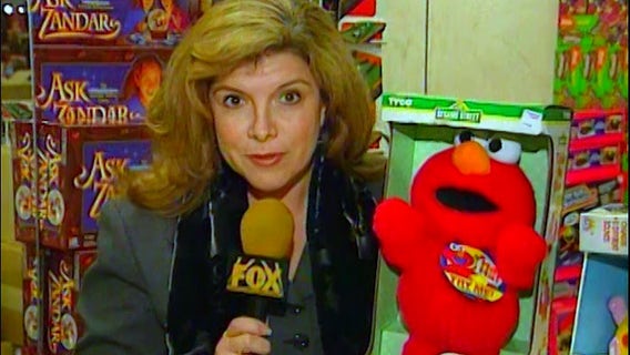 A brief history of Tickle Me Elmo