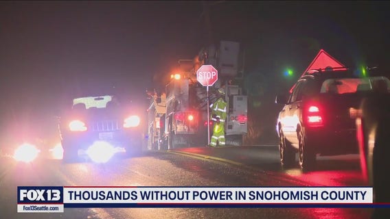 Some WA residents on night 3 without power