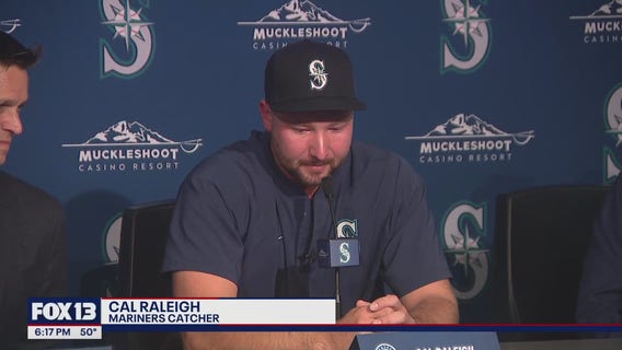 Cal Raleigh speaks on contract extension with Seattle Mariners