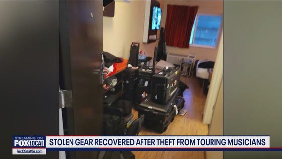 $52K worth of stolen band gear recovered in Seattle