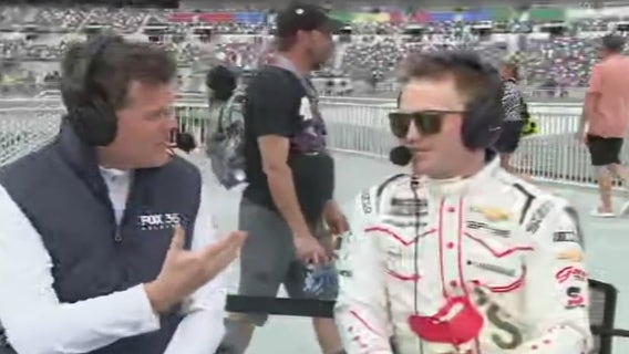 NASCAR driver Justin Haley ahead of Daytona 500